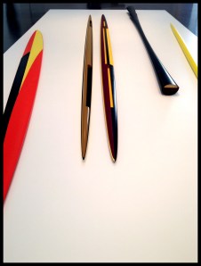 Isa Genzken: Retrospective. Installation View (details of "Ellipsoids" from 1980s), MCA Chicago, May 2014. Photo by the author