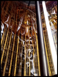 Lampe (Lamp), 1996, epoxy resin, steel, light bulb (Detail).