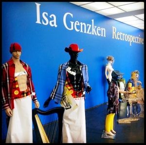 Isa Genzken: Retrospective, Entrance to the exhibition at the MCA